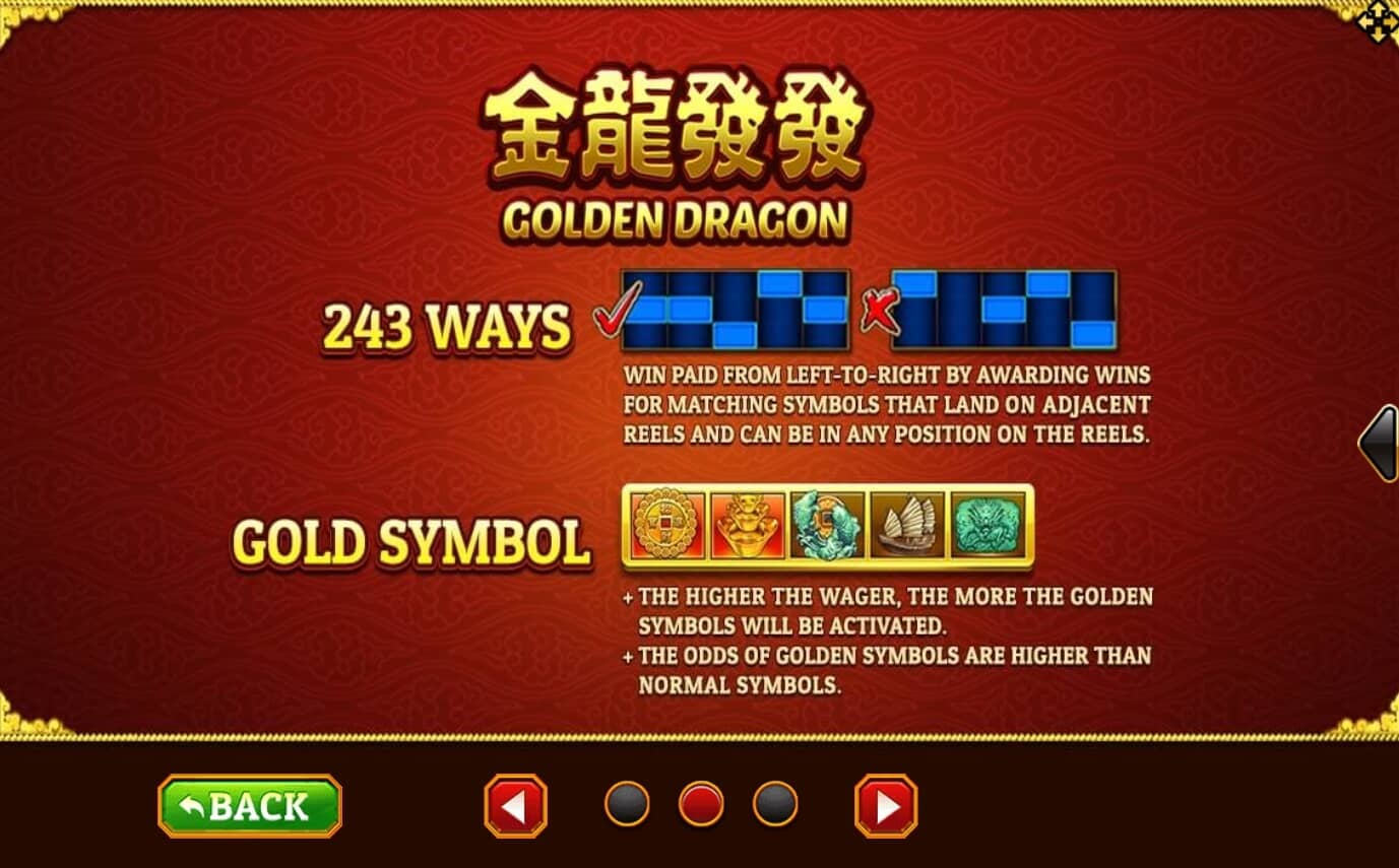 Golden Dragon ค่าย SLOTXO จาก UFABET 888