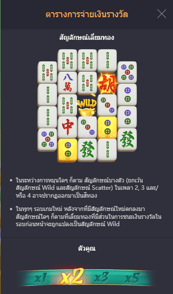 Mahjong Ways 2 PG Slot ยูฟ่าเบท
