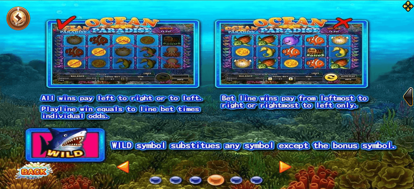 Ocean Paradise Slotxo UFABET369