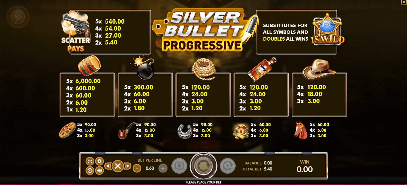Silverbullet Progressive Slotxo UFABET เข้าสู่ระบบ