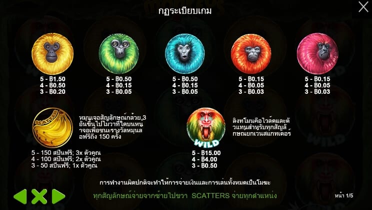 7 Monkeys PRAGMATIC PLAY UFA365