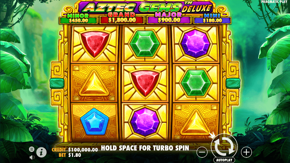 Aztec Gems Deluxe PRAGMATIC PLAY UFA365