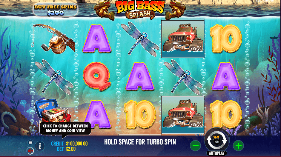 Big Bass Splash PRAGMATIC PLAY UFA365