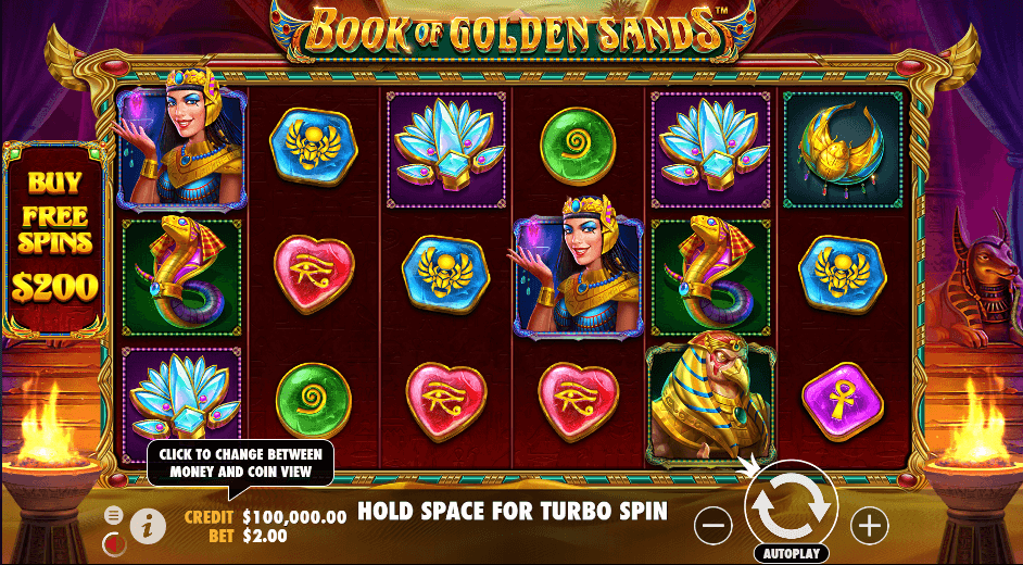 Book of Golden Sands PRAGMATIC PLAY UFA365