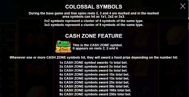 Colossal Cash Zone PRAGMATIC PLAY ยูฟ่าเบท