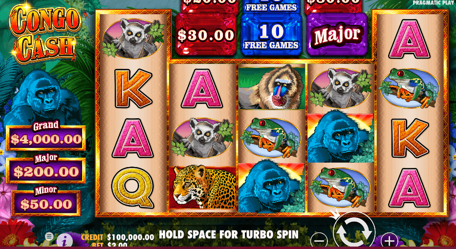 Congo Cash PRAGMATIC PLAY UFA365