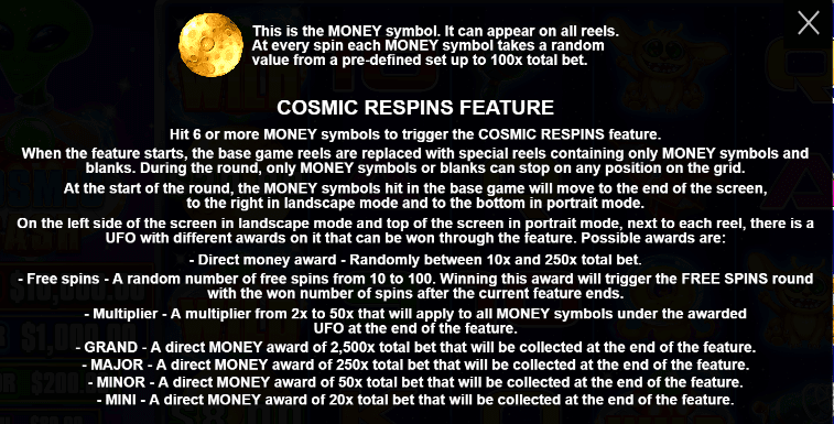 Cosmic Cash PRAGMATIC PLAY ยูฟ่าเบท