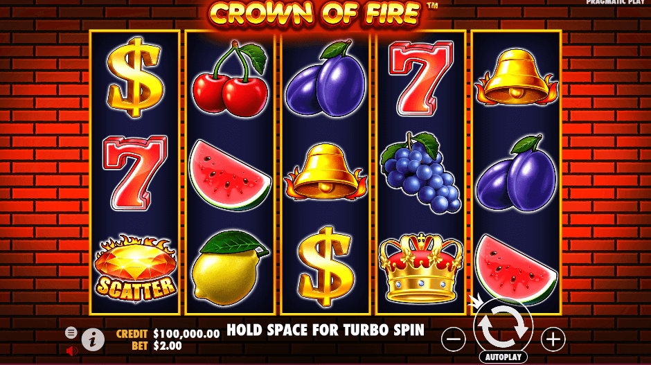 Crown of Fire PRAGMATIC PLAY UFA365