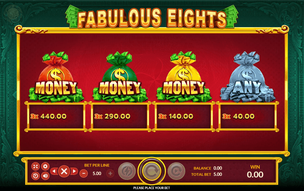 Fabulous Eights Slotxo UFABET เข้าสู่ระบบ