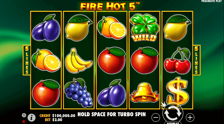 Fire Hot 5 PRAGMATIC PLAY UFA365