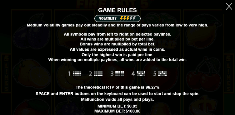 Fire Hot 5 PRAGMATIC PLAY ยูฟ่าเบท