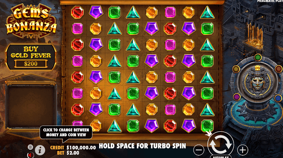 Gems Bonanza PRAGMATIC PLAY UFA365