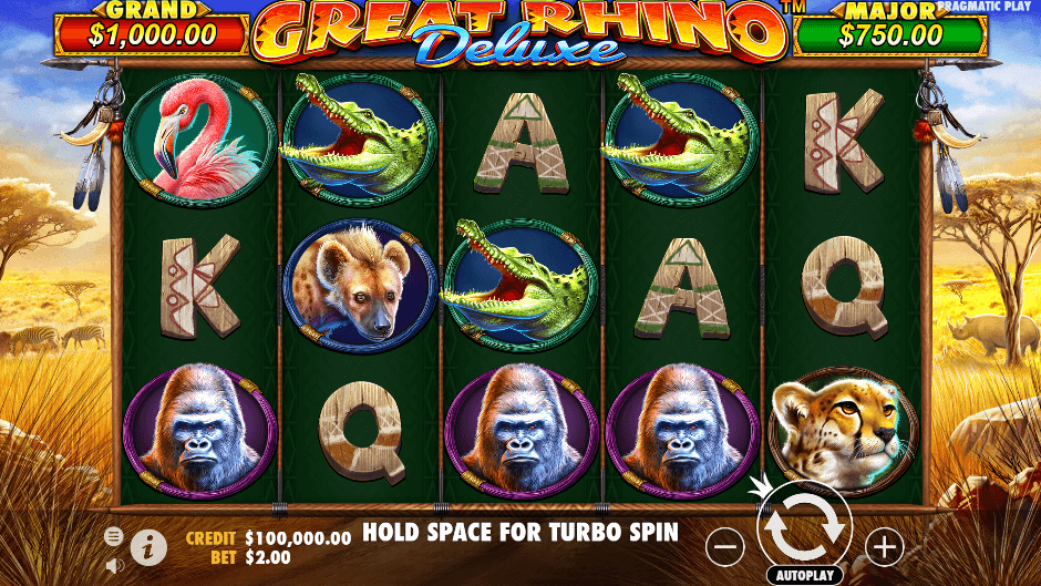 Great Rhino® Deluxe PRAGMATIC PLAY UFA365