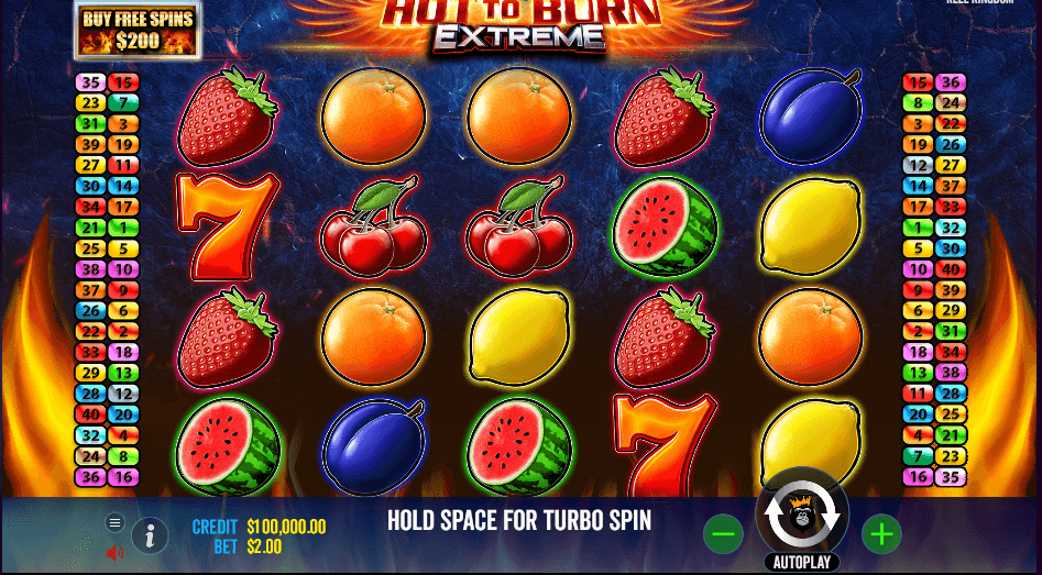 Hot to Burn Extreme PRAGMATIC PLAY UFA365