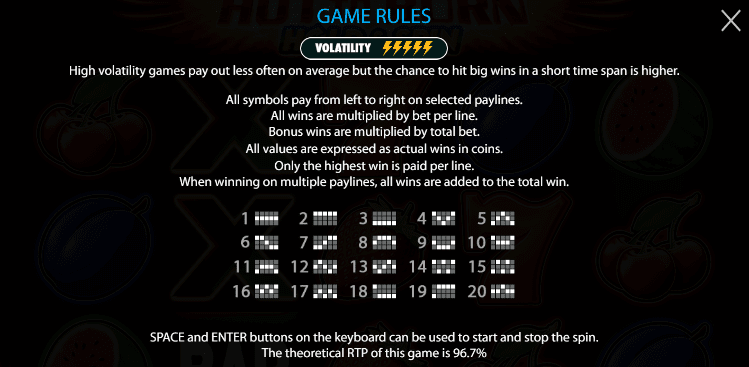 Hot to Burn Hold and Spin PRAGMATIC PLAY ยูฟา 168