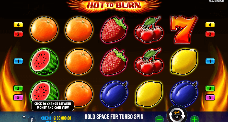Hot to Burn® PRAGMATIC PLAY UFA365