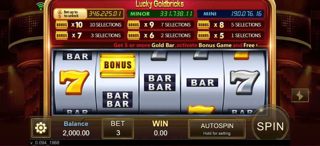 Lucky Goldbricks JILI Slot UFA365