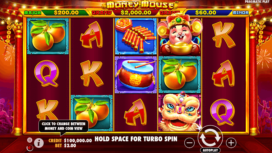 Money Mouse PRAGMATIC PLAY UFA365