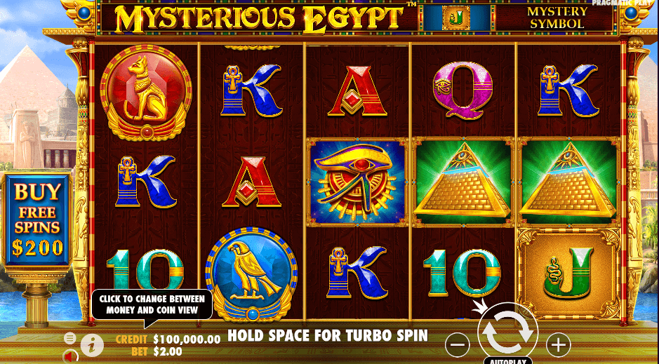Mysterious Egypt PRAGMATIC PLAY UFA365