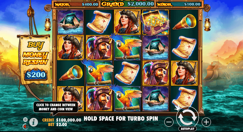 Pirate Gold Deluxe PRAGMATIC PLAY UFA365