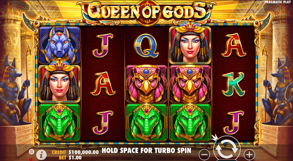 Queen of Gods PRAGMATIC PLAY UFA365