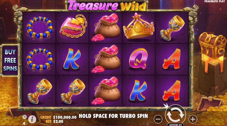 Treasure Wild PRAGMATIC PLAY UFA365