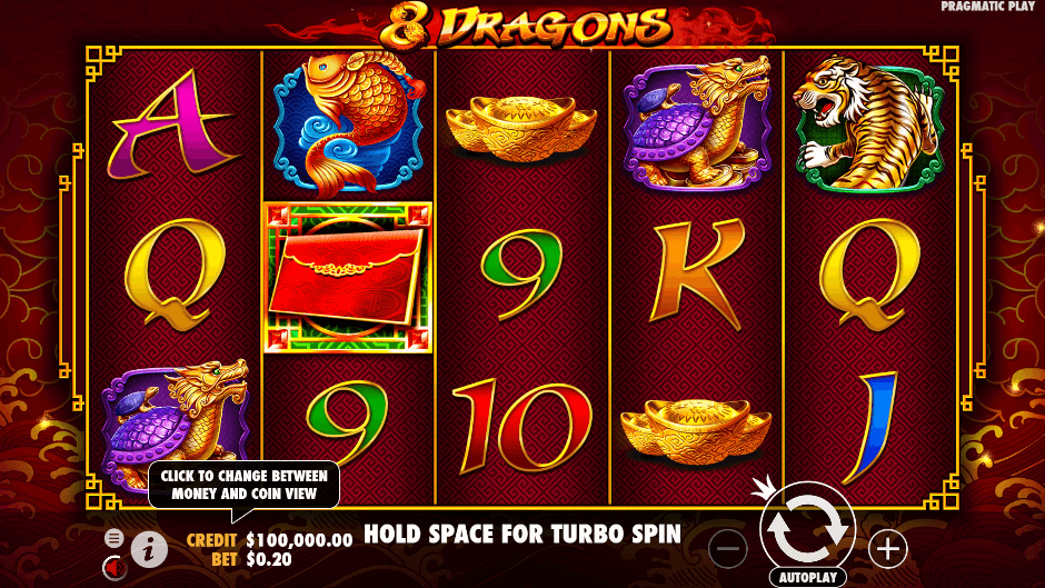 8 Dragons PRAGMATIC PLAY UFA365