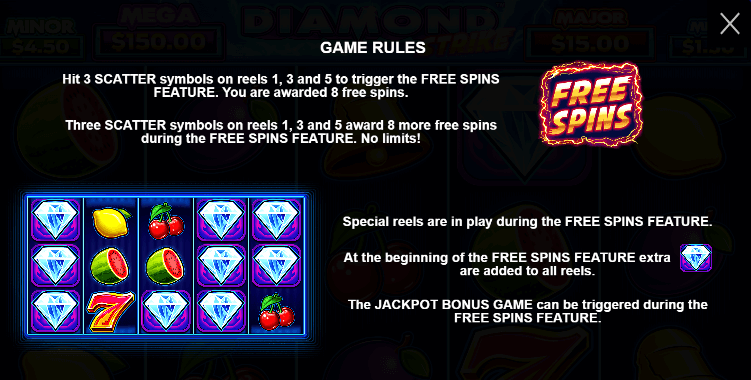 Diamond Strike PRAGMATIC PLAY ยูฟา 168