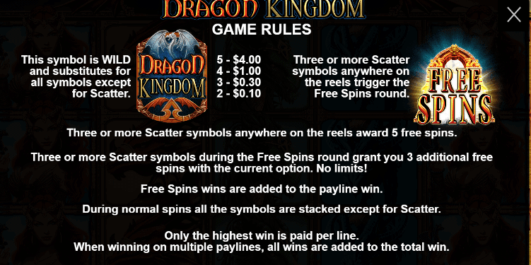 Dragon Kingdom PRAGMATIC PLAY ยูฟ่าเบท