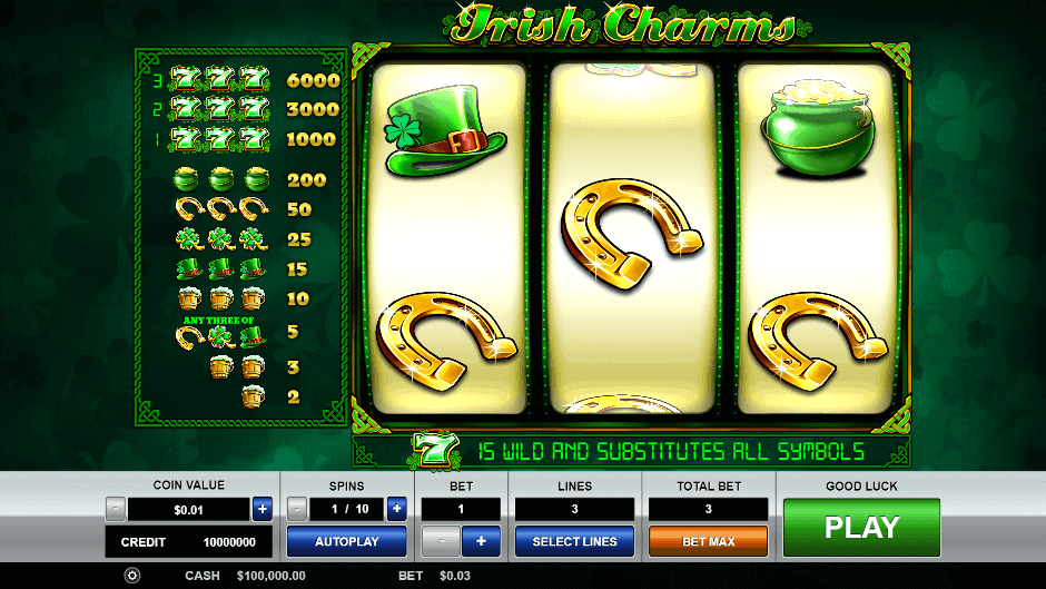 Irish Charms PRAGMATIC PLAY UFA365