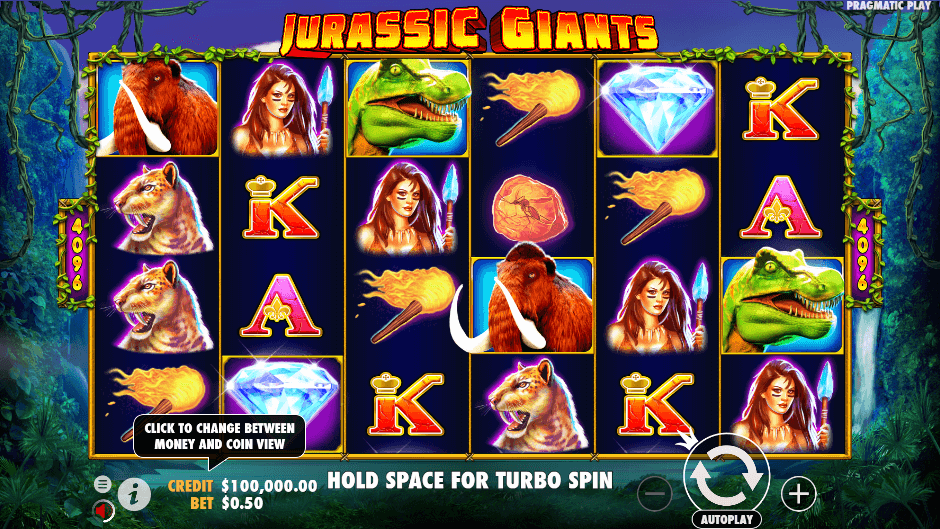 Jurassic Giants PRAGMATIC PLAY UFA365