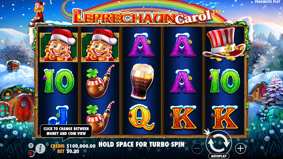 Leprechaun Carol PRAGMATIC PLAY UFA365