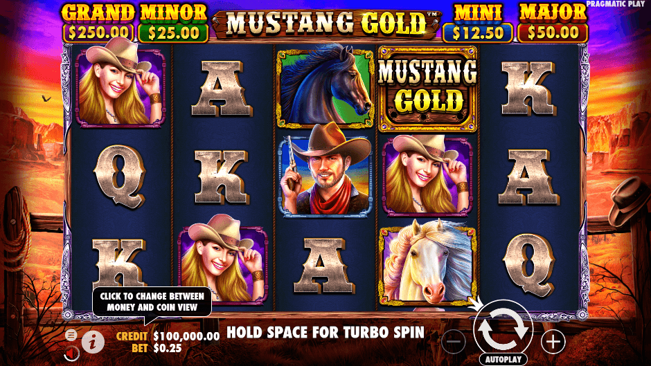 Mustang Gold PRAGMATIC PLAY UFA365