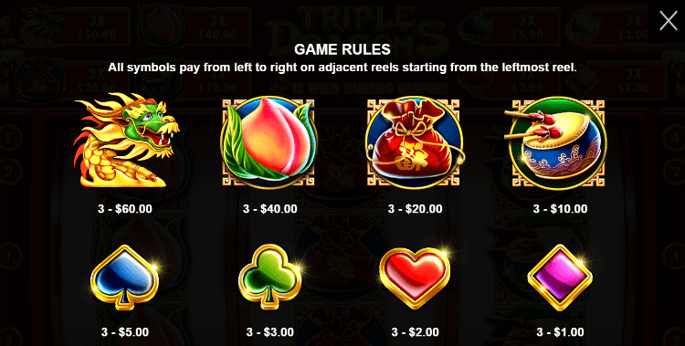 Triple Dragons PRAGMATIC PLAYS UFABET เข้าสู่ระบบ