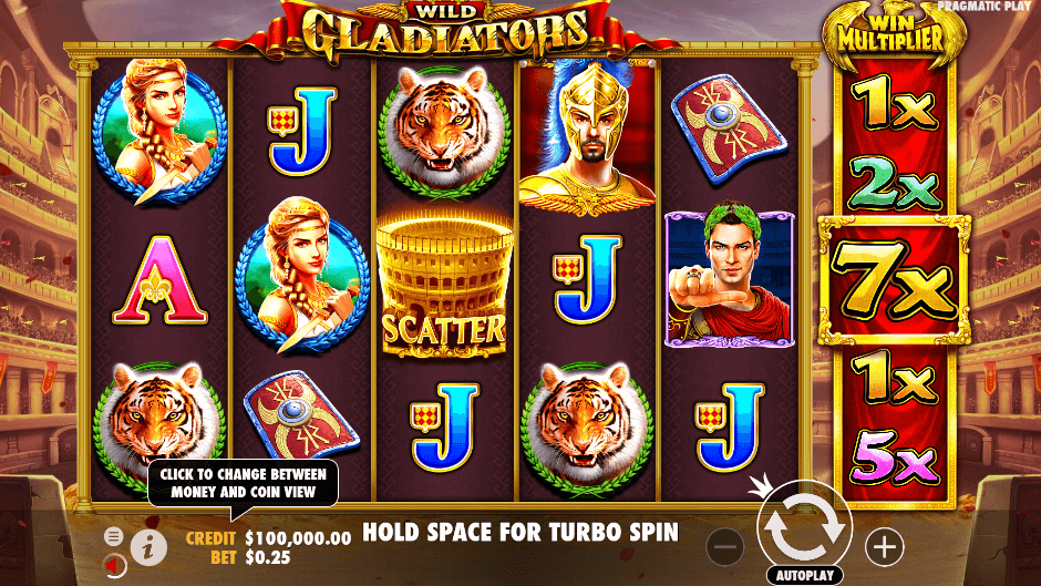 Wild Gladiators PRAGMATIC PLAY UFA365