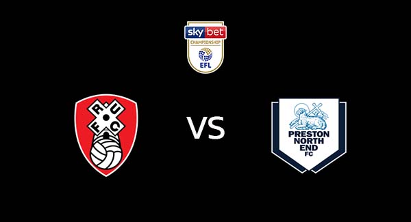วิเคราะห์บอล [ แชมเปี้ยนชิพ ] ร็อตเธอร์แฮม VS เปรสตัน